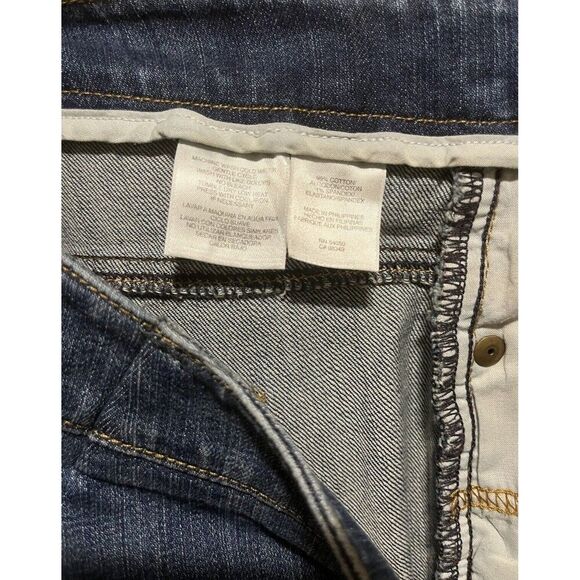 Jones New York Sport Stretch Jeans Women Size 10 Medium Wash Straight Leg - Picture 4 of 4